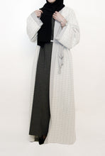 Load image into Gallery viewer, Inayat Grey Jumper Abaya
