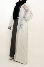Load image into Gallery viewer, Inayat Grey Jumper Abaya
