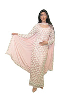 Load image into Gallery viewer, Nadia Sequin Full Length Dress with Detachable Tail
