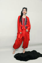 Load image into Gallery viewer, Lina Long Jacket with Ali Baba Trouser Suit.
